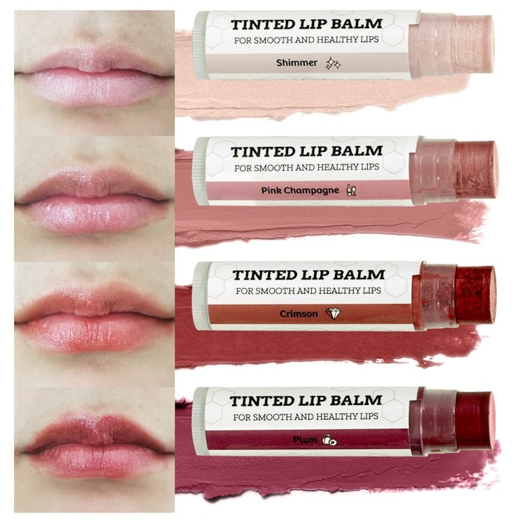 Earth's Daughter Tinted Lip Balm (4-Pack)