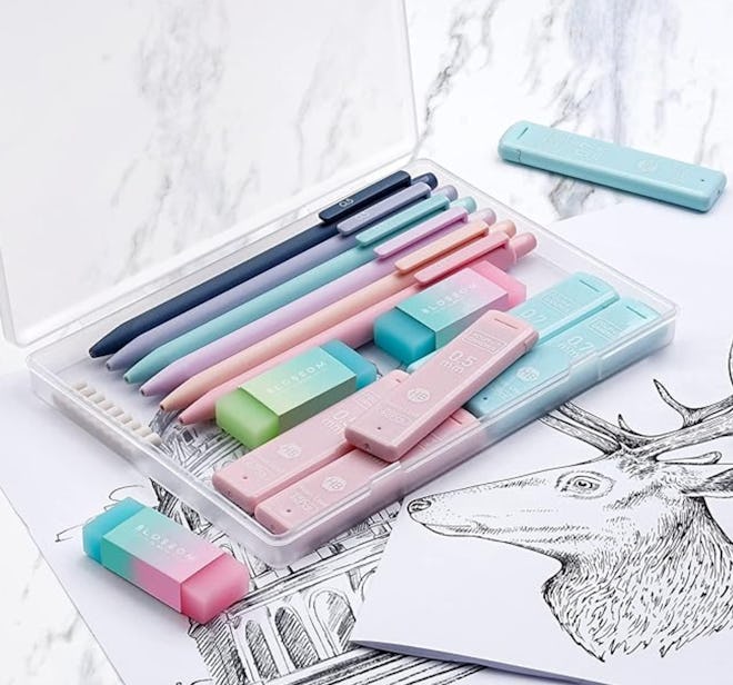 Four Candies Cute Mechanical Pencil Set