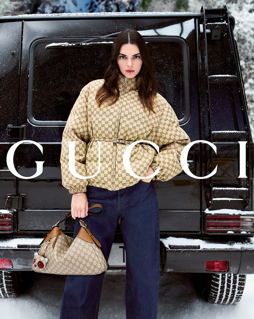 Kendall Jenner Gucci holiday