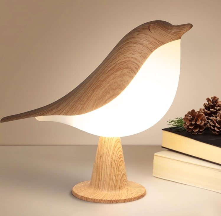 VoMii Small Bird Table Lamp