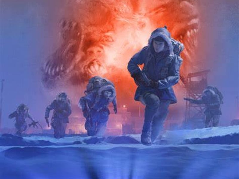 Key art for the Remastered version of 2002's The Thing