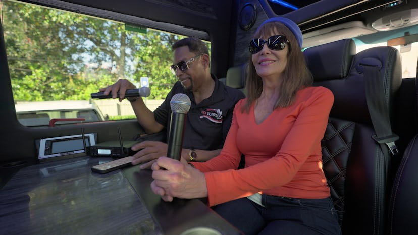 Dwight and Pam on The Later Daters. Photo via Netflix