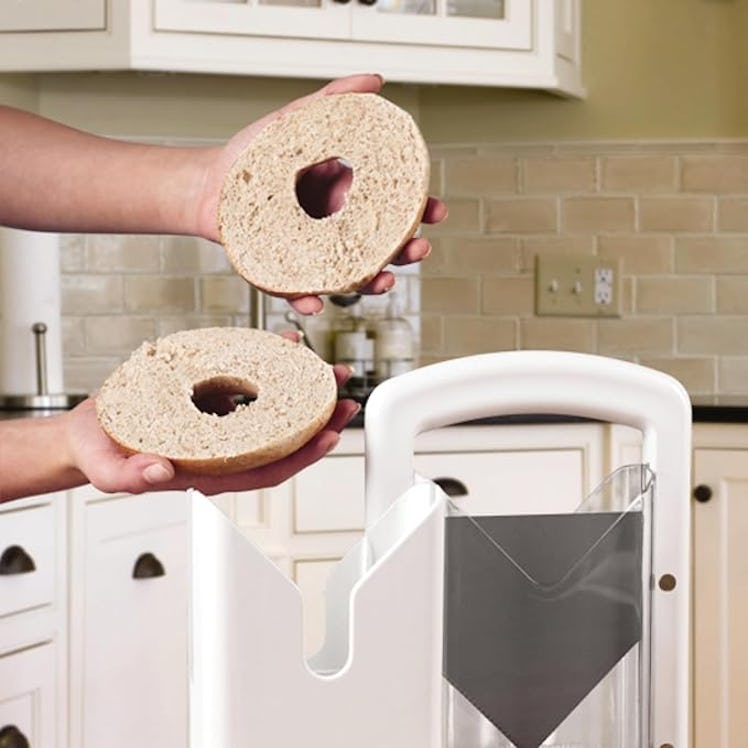 Hoan The Original Bagel Guillotine Universal Slicer