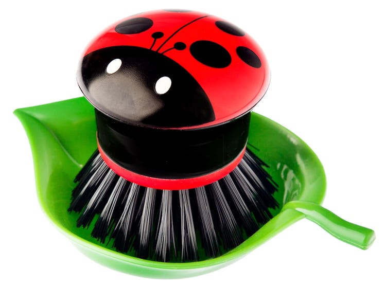 Vigar Ladybug Dish Scrub Brush