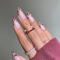 Celebrate Christmas 2024 with one of these glitzy nail art designs.