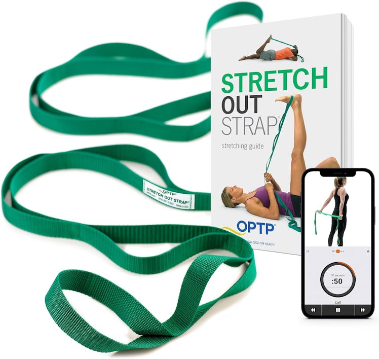 OPTP The Original Stretch Out Strap with Exercise Book