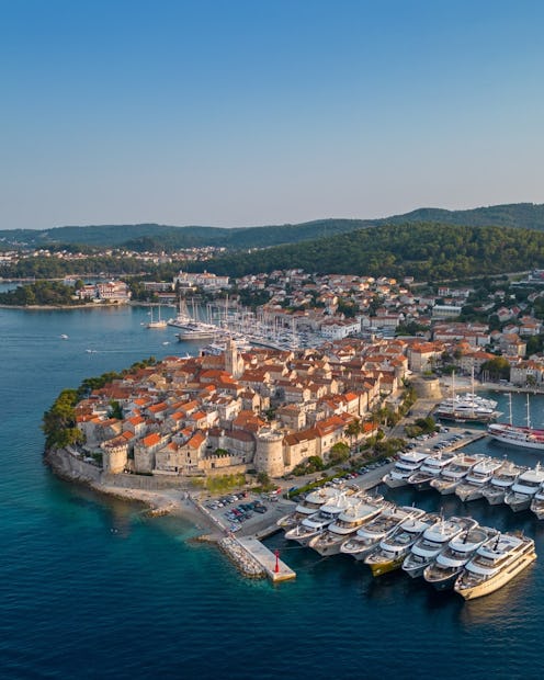 small ship Croatian cruise