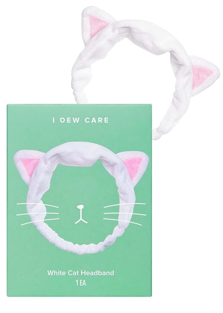 I DEW CARE Cat Face Wash Headband