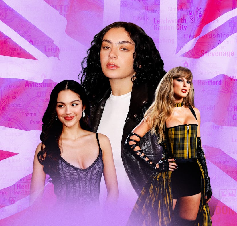 Olivia Rodrigo, Charli XCX, Taylor Swift in London