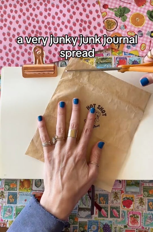 How to start junk journaling.