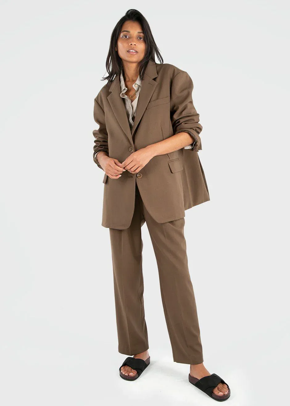 Magic 3/4 Blazer in Dark Mocha