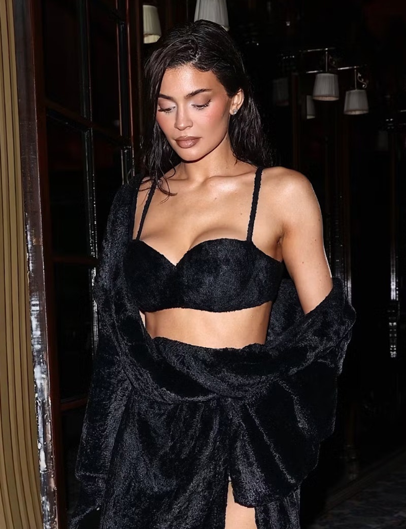 Kylie Jenner Wore A 22-Year-Old Alaïa Bra As A Shirt In Paris