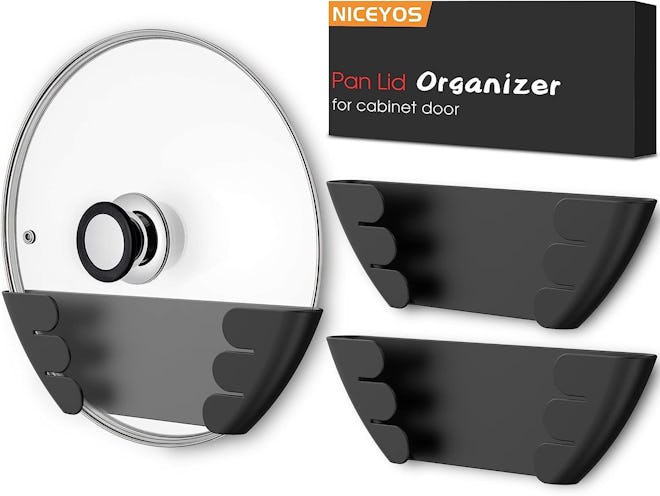 Niceyos Universal Pot Lid Organizers (3-Pack)