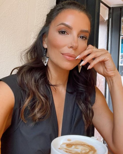 Eva Longoria long nails