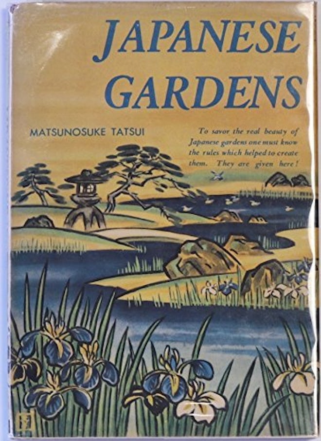 Cover of 'Japanese Gardens' by Matsunosuke.