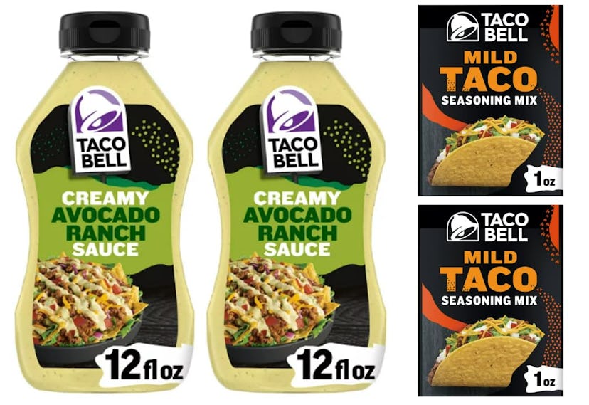 Taco Bell Sauce & Seasoning Bundle
