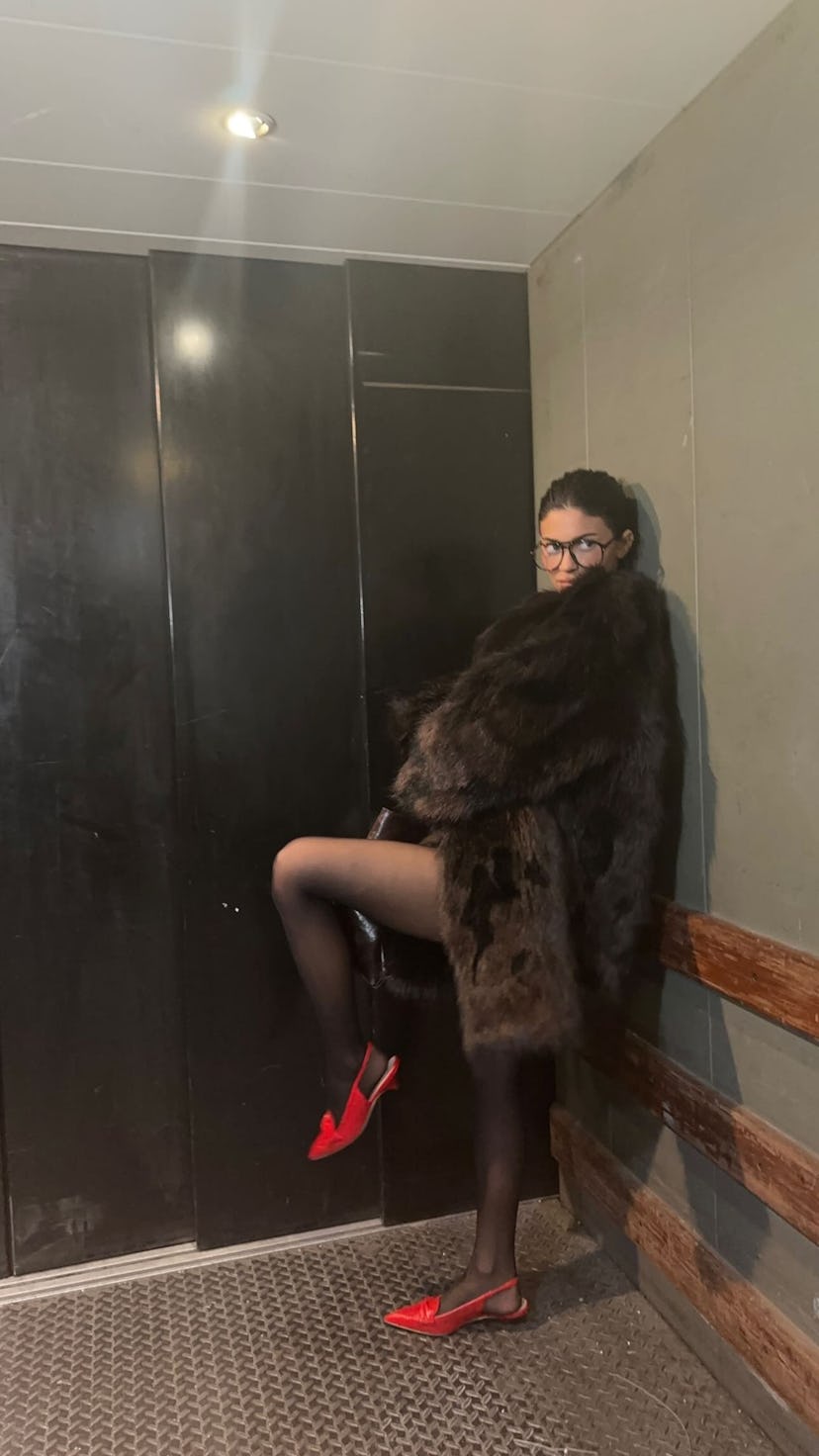 Kylie Jenner in an Instagram Story, February 1st, 2024.