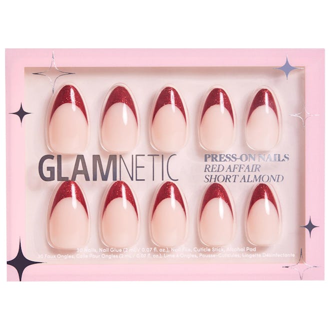 Glamnetic Press-On Nail Kit in Red Affair