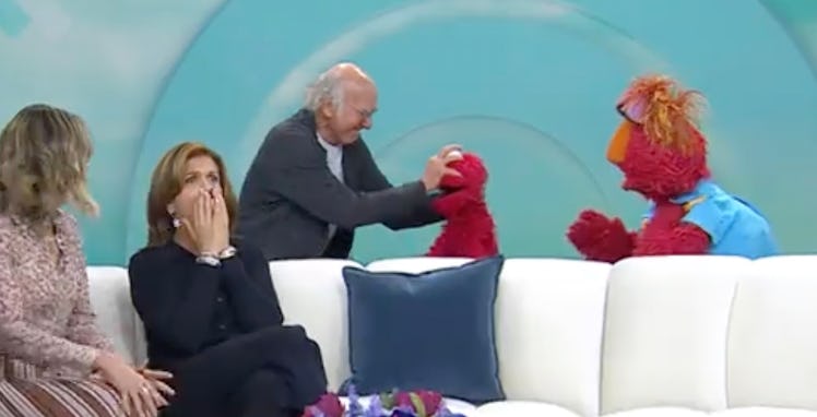 Larry David versus Elmo