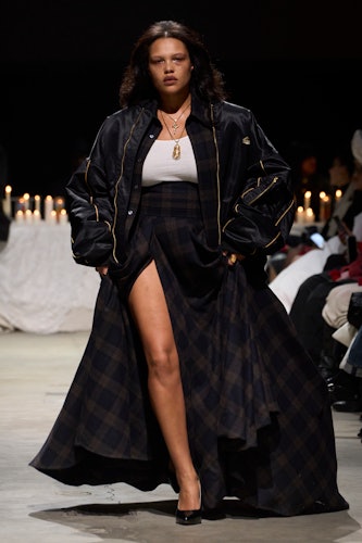 a look from willy chavarria fall 2024 nyfw show