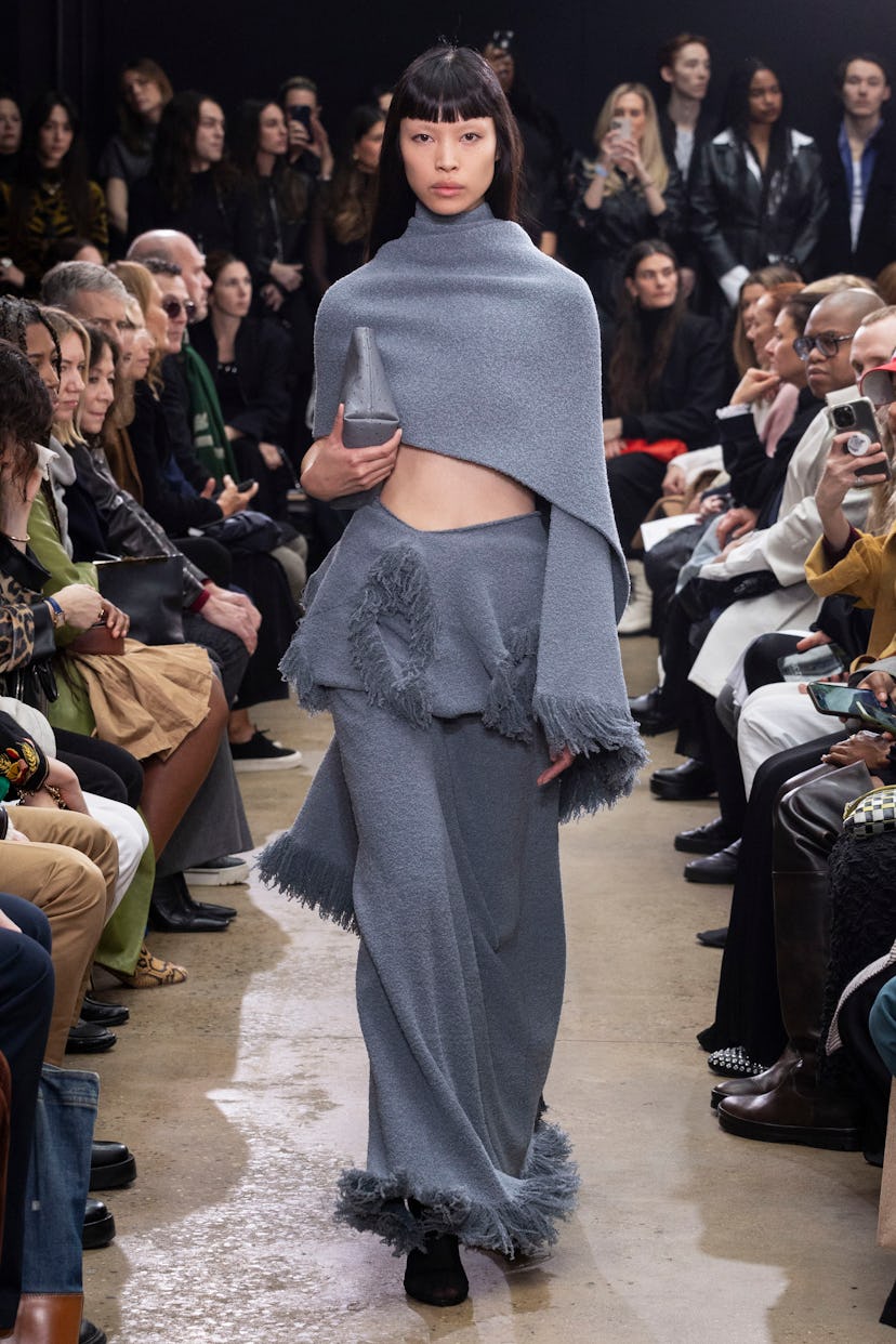 a look from proenza schouler fall 2024 collection shown at NYFW