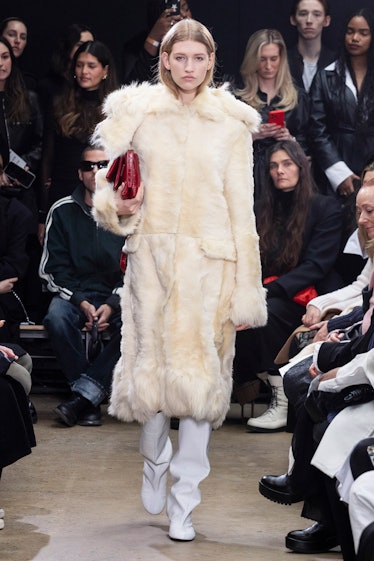 a look from proenza schouler fall 2024 collection shown at new york fashion week