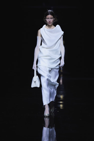 a look from khaite fall 2024 collection shown at new york fashion week