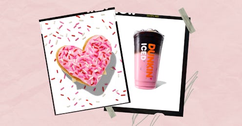 Dunkin' Valentine's Day menu 2024.
