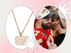 Taylor Swift wore an 87 necklace to support Travis Kelce at the 2024 Super Bowl.