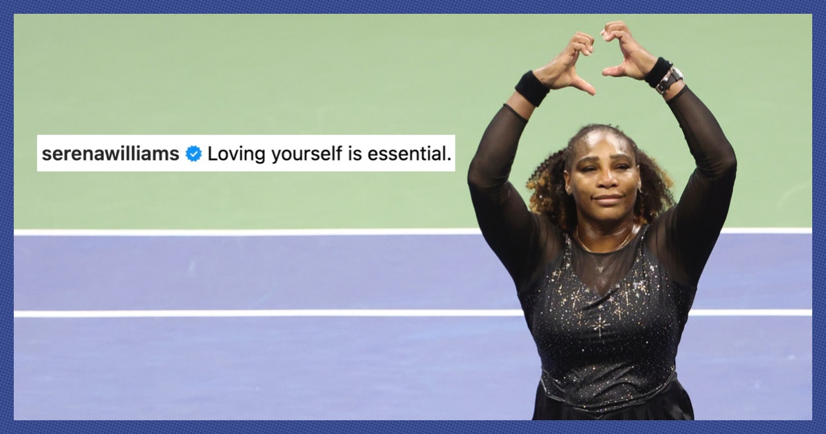 Serena Williams Praises 'Loving Yourself' as She Embraces Her