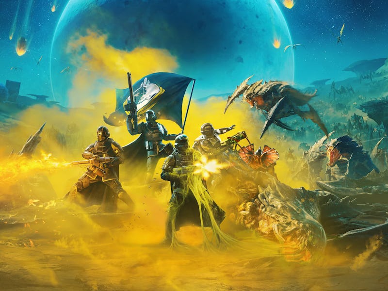 key art from Helldivers 2