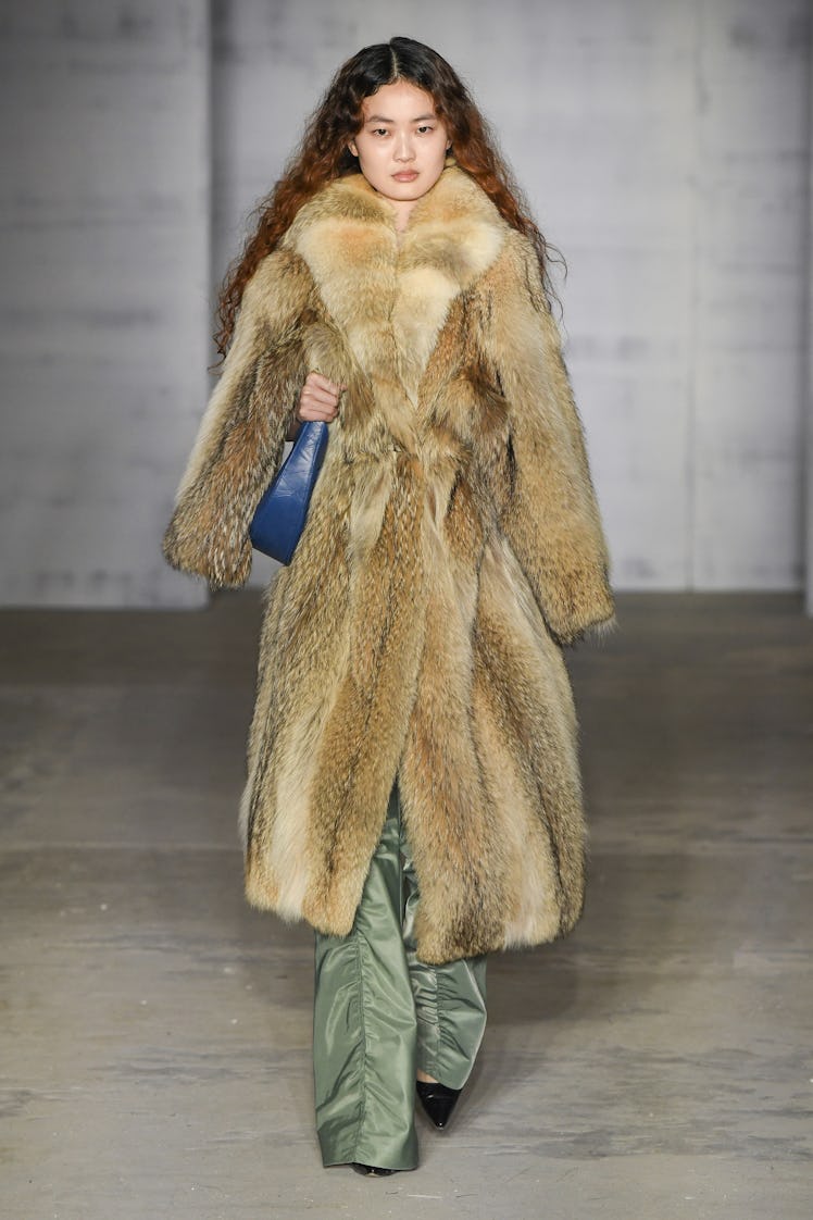 a look from puppets and puppets fall 2024 shown at new york fashion week