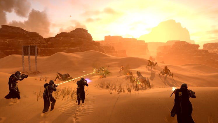 screenshot from Helldivers 2