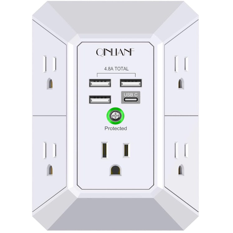 QINLIANF Wall Charger Outlet Extender