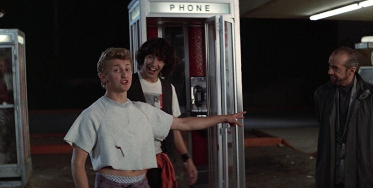 Bill and Ted's Excellent Adventure Alex Winter Keanu Reeves George Carlin