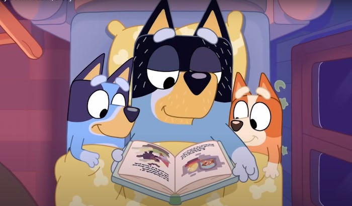 Celebrities read on 'Bluey Book Reads,' a new YouTube series.