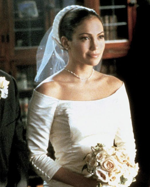 Jennifer Lopez’s wedding dress in 'The Wedding Planner.'