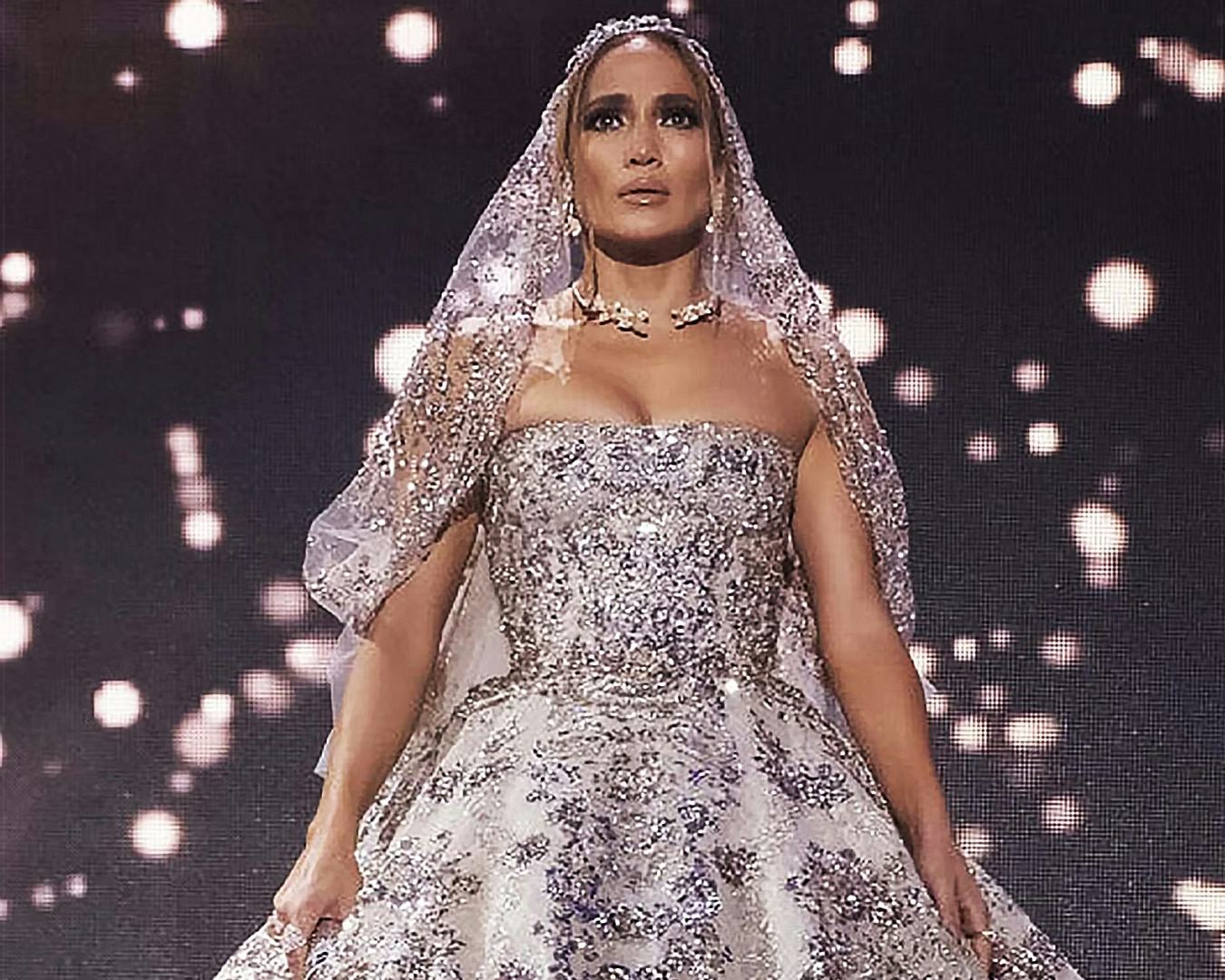 Jennifer Lopez’s wedding dress in &lsquo;Marry Me.'