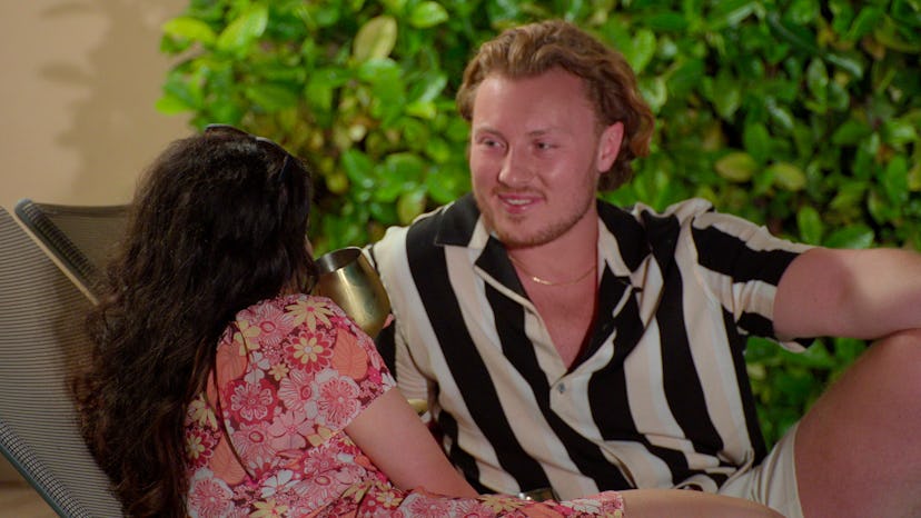 Johnny and Amy in ‘Love Is Blind.’ Photo via Netflix