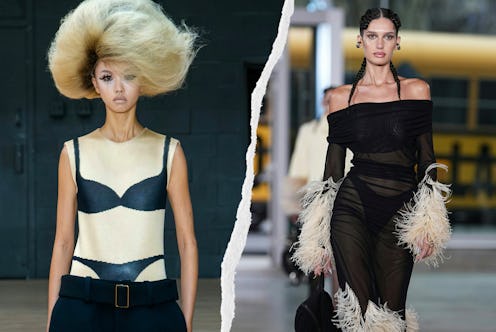 marc jacobs and lapointe thong looks new york fashion week february 2024