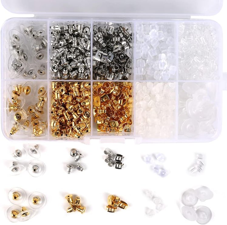 BetyBedy Earring Back Replacements (1040 Pieces)