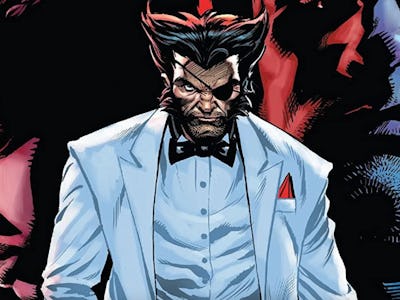 Wolverine dons his best tux on the cover of 'Wolverine: Patch' Vol. 1 #1. Published in 2022.