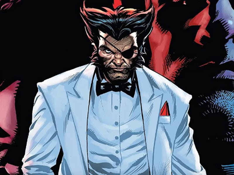 Wolverine dons his best tux on the cover of 'Wolverine: Patch' Vol. 1 #1. Published in 2022.