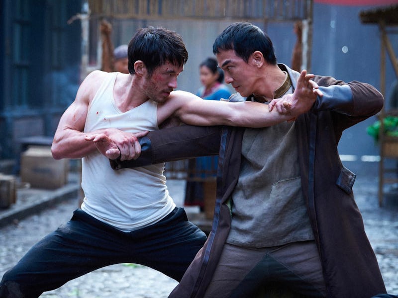 Andrew Koji and Joe Taslim in Warrior