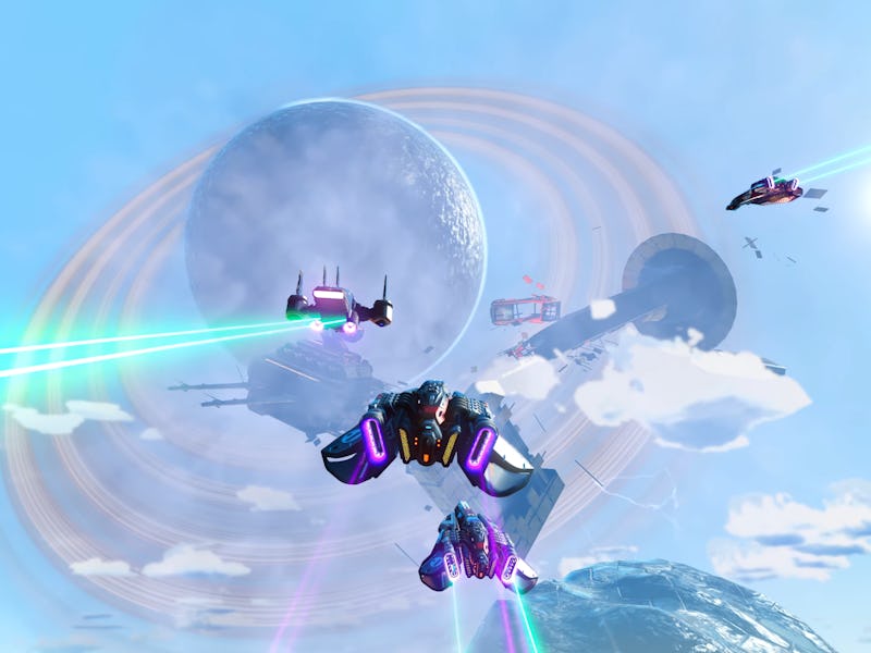 screenshot from No Man's Sky Omega expedition