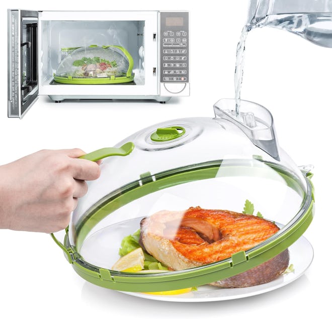 Gracenal Microwave Cover with Water Steamer