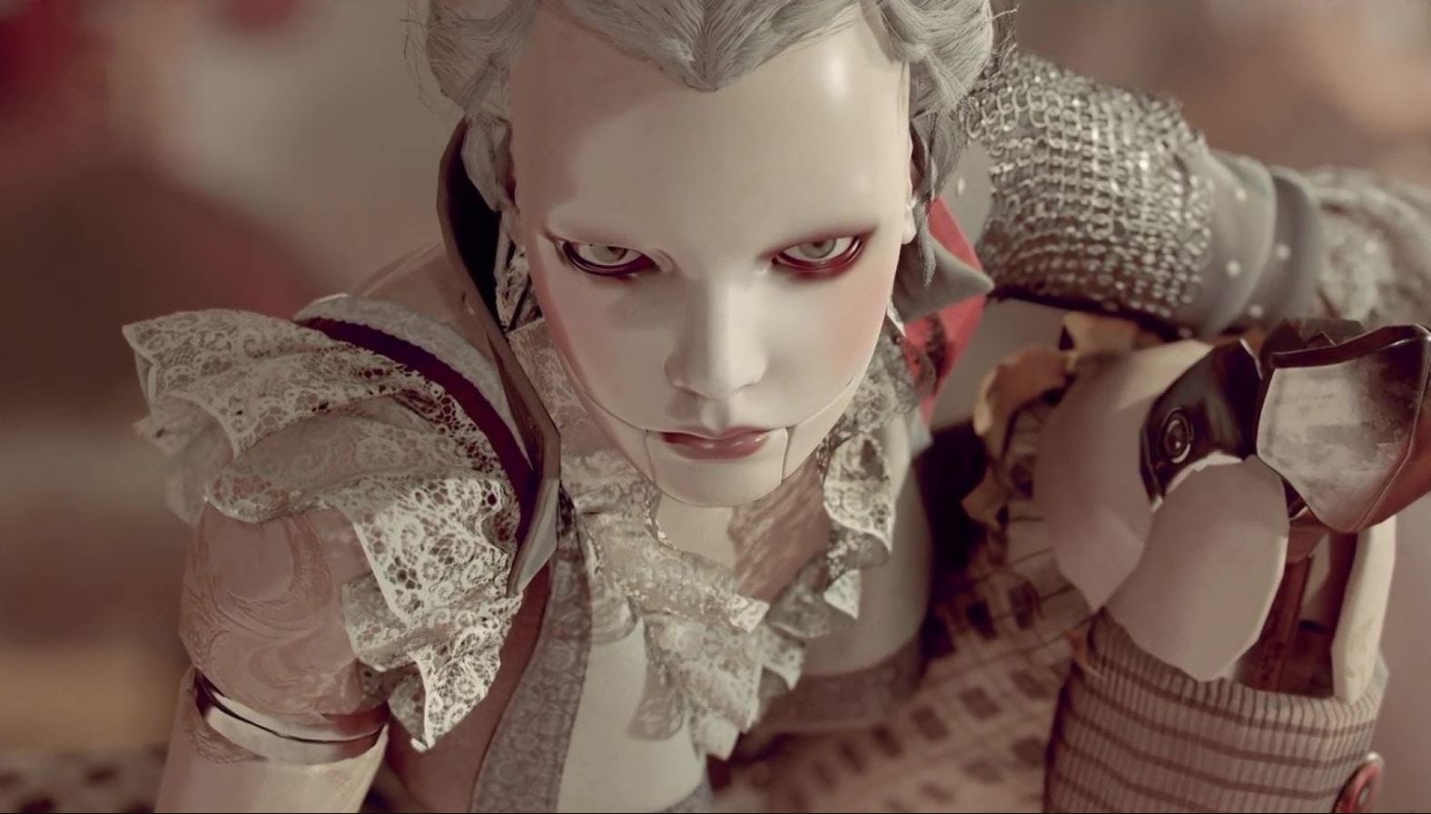 Aegis, the protagonist from Steelrising