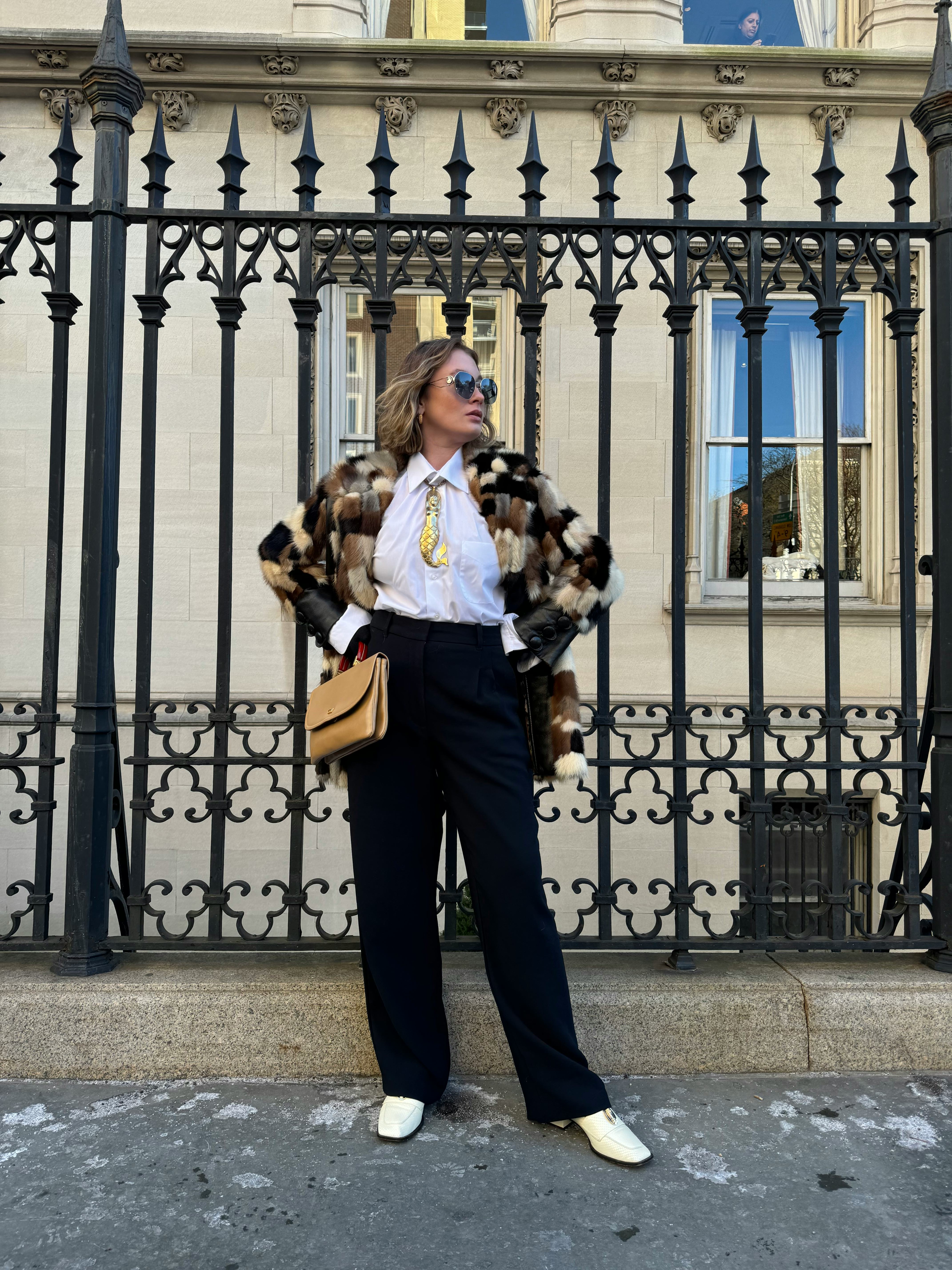 kelsey stiegman bustle&rsquo;s senior fashion editor attends new york fashion week febrauary 2024