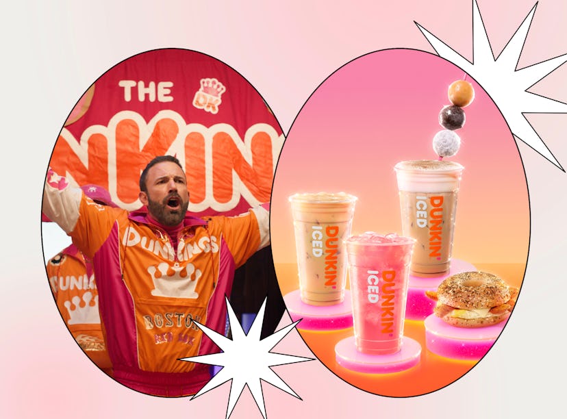 I tried Dunkin' new DunKings Menu from the 2024 Super Bowl, including Ben Affleck's favorite drink. 