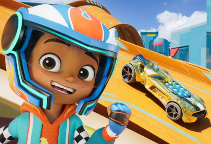A still from 'Hot Wheels Let's Race' coming to Netflix. 